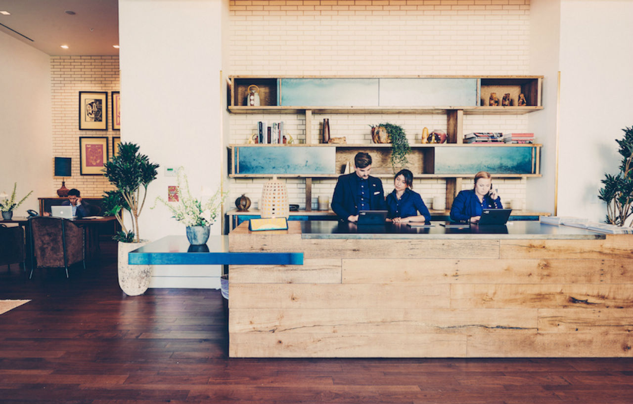 South Congress Hotel Остин Экстерьер фото